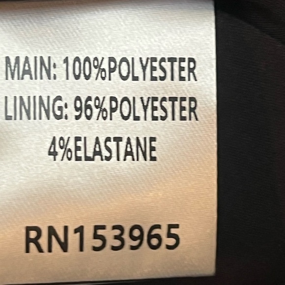 Area Stars NWT Striped Long Sleeve Mock Neck Black Multi Striped Dress in Size L - Picture 9 of 13